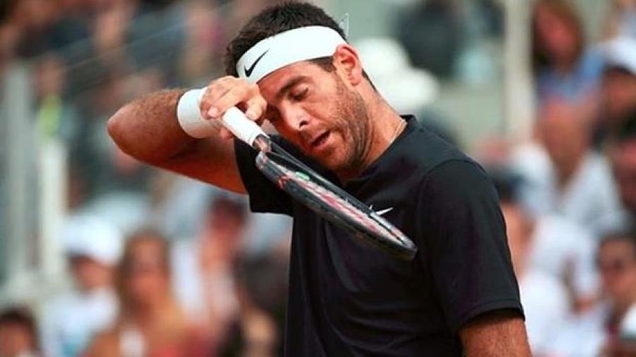 Juan Martín del Potro se retira por lesión del Masters 1000 de Roma