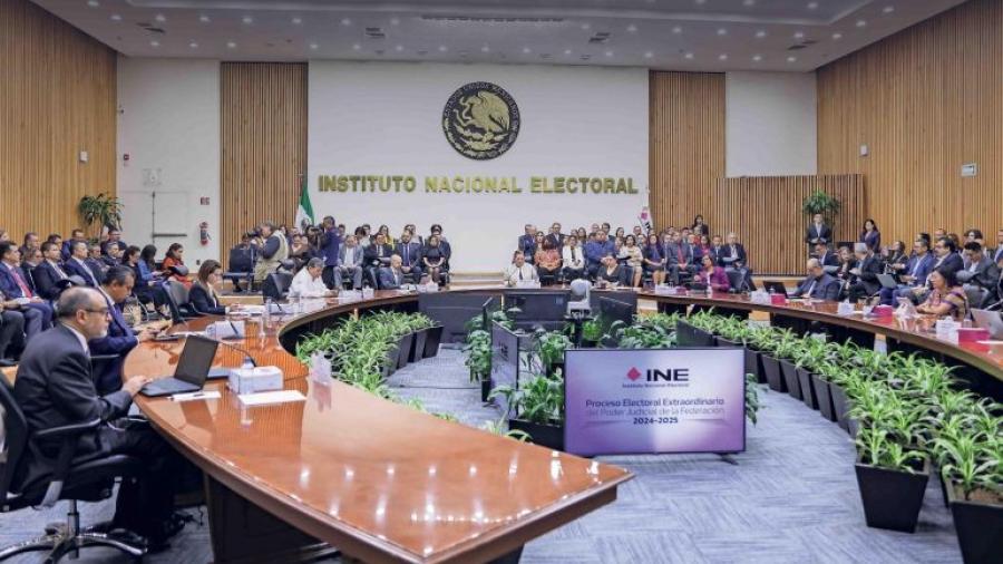 INE aplaza el presupuesto para la elección de jueces