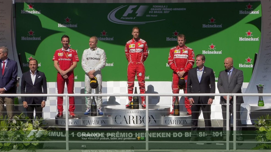 Sebastian Vettel se impone en el GP de Brasil 2017