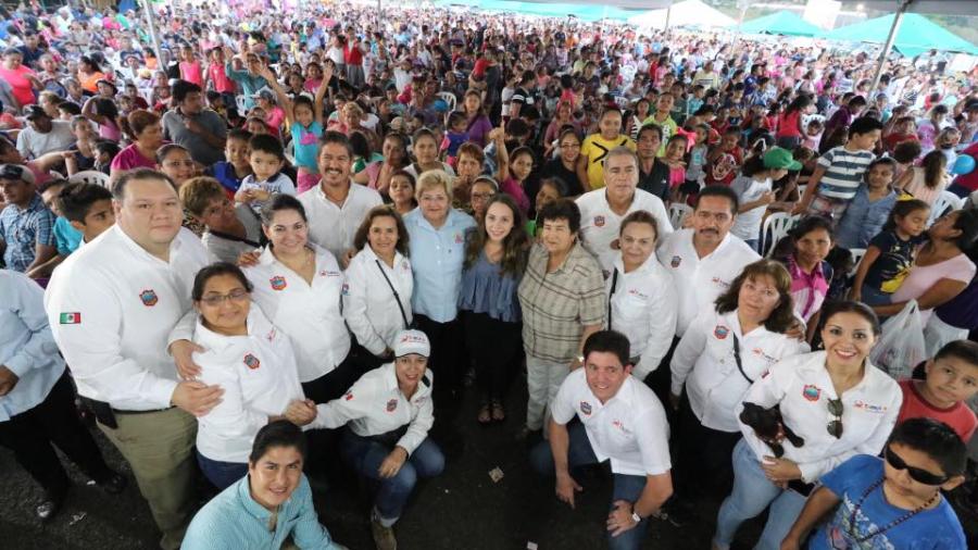 Gobierno de Tampico celebra con gran éxito el día del niño