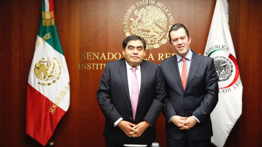 Acuerdan Barbosa y Larry Rubin fortalecer relación México-EU