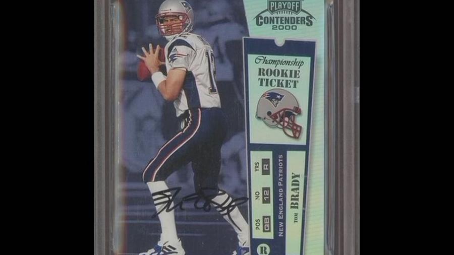 Cromo de Tom Brady es el más caro de la historia