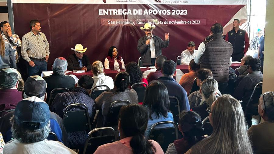 Entregan incentivo a cerca de 9 mil productores agrícolas