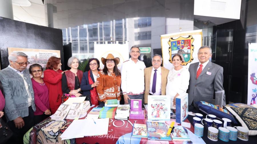 Inaugura Américo muestra cultural de Tamaulipas en el Senado