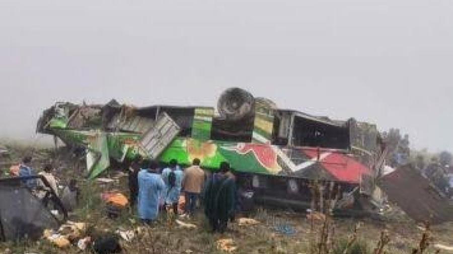 Accidente de autobús en Perú deja al menos 22 muertos y cinco desaparecidos