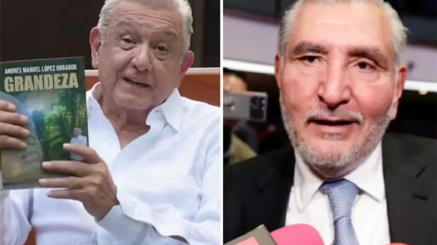 Adán Augusto reparte de libros de AMLO como “regalo navideño” en el Senado  