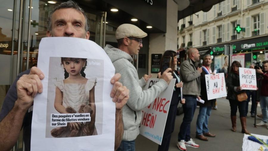 Francia inicia suspensión temporal de Shein tras escándalo por venta de muñecas sexuales con apariencia infantil
