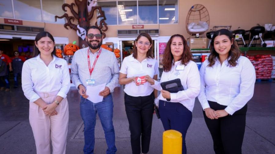 Recibe DIF Tamaulipas donativo de la campaña “Todos somos útiles” de la Fundación HEB en la Comunidad
