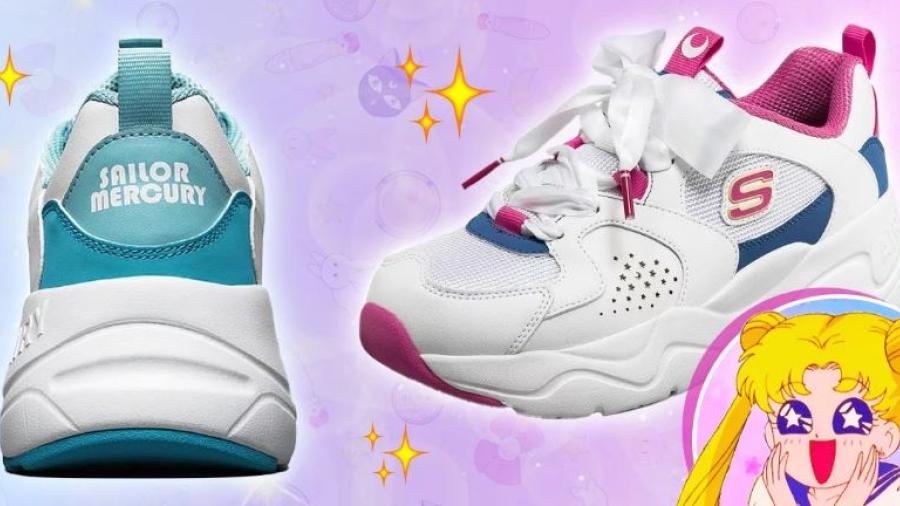 Skechers lanza línea inspirada en Sailor Moon