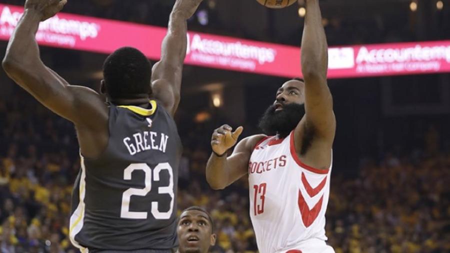 Rockets gana a Warriors y pone 2-2 serie final Oeste de la NBA