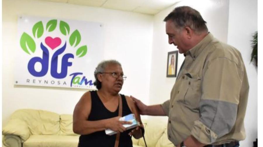 DIF Reynosa apoya a familias