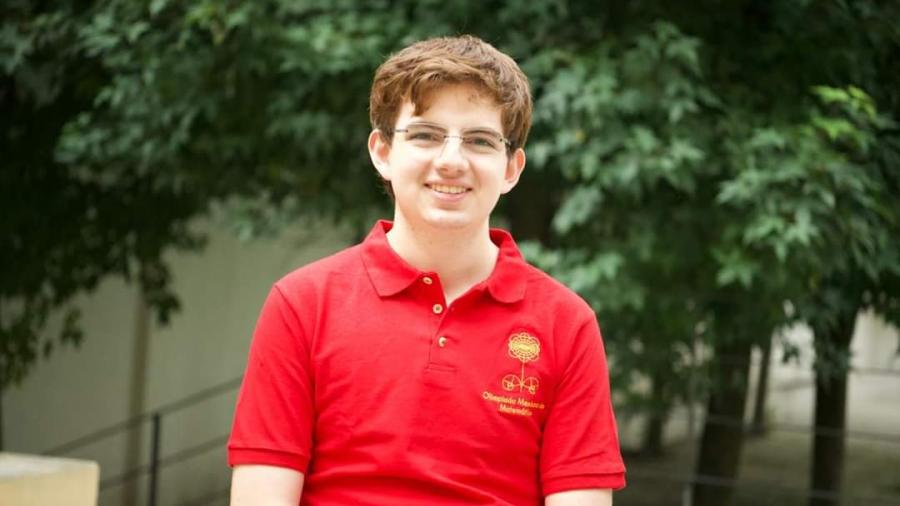 ¡Orgullo mexicano! Tomás Cantú, gana medalla de oro en la Olimpiada Internacional de Matemáticas