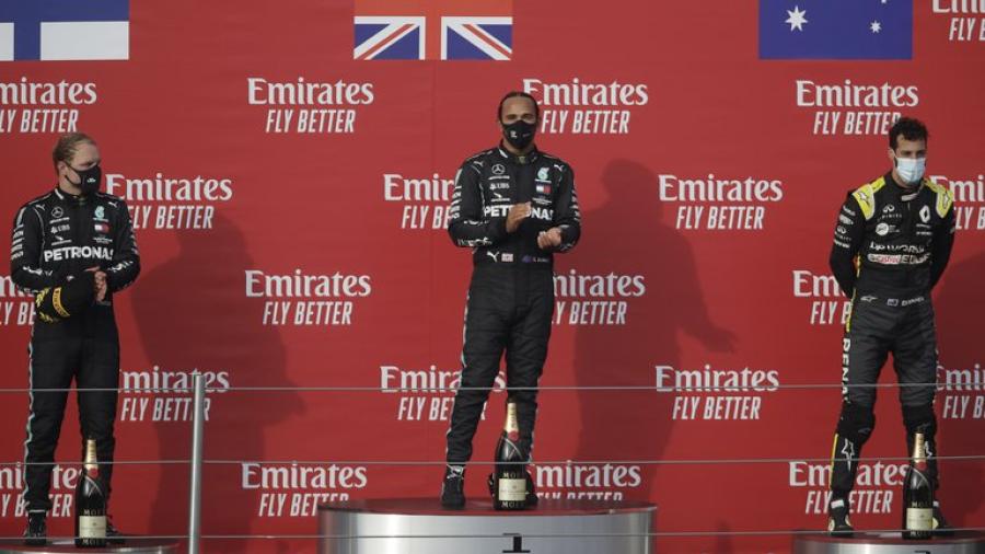 Hamilton conquista el Gran Premio de Emilia Romagna