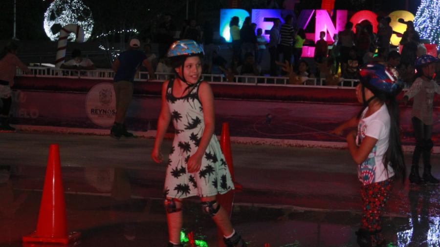 Invitan a familias a disfrutar últimos días de la pista 'Reynosa Sobre Hielo'