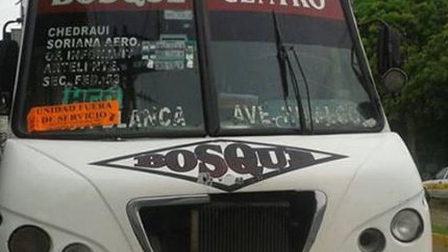 Operativo sorpresa a transporte público