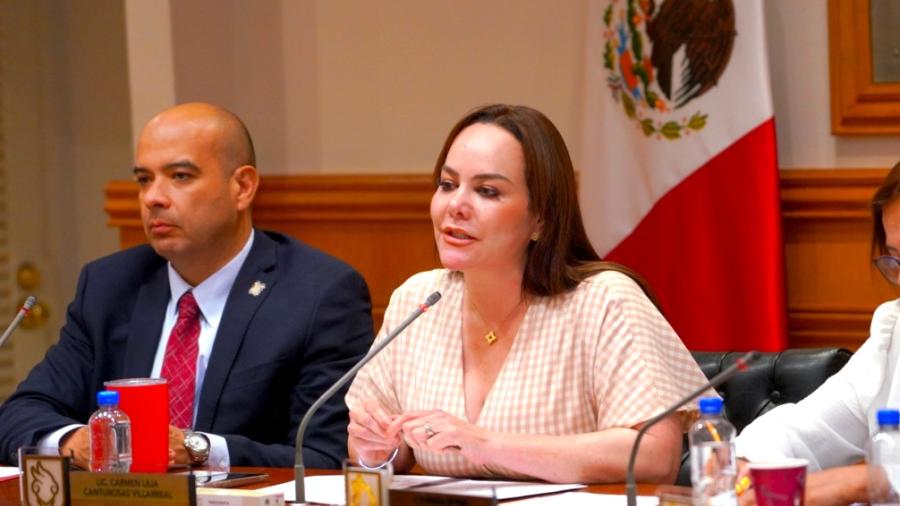 Anuncia alcaldesa Carmen Lilia Canturosas seguro gratuito para primeros 20 mil contribuyentes cumplidos del predial 2025