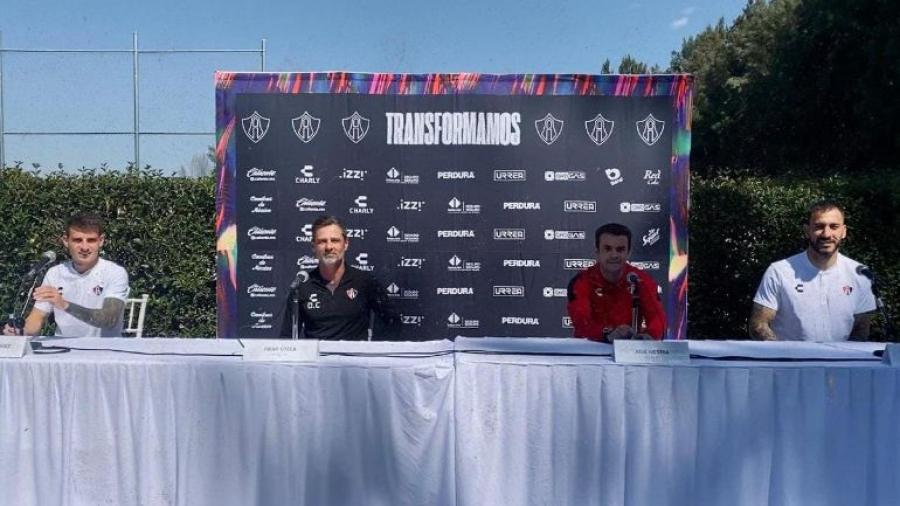 Atlas presenta a sus refuerzos Lucas Rodríguez y Emanuel Aguilera
