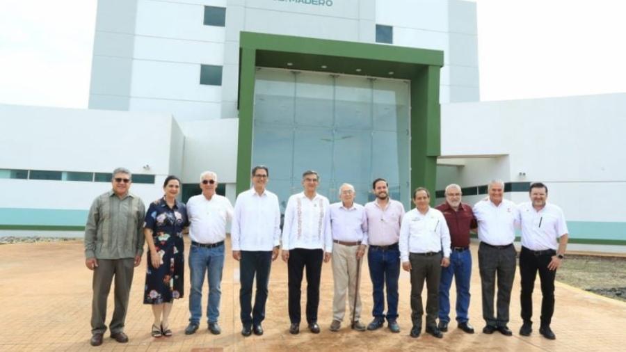 Supervisa Américo Villarreal avances del nuevo Hospital General de Ciudad Madero