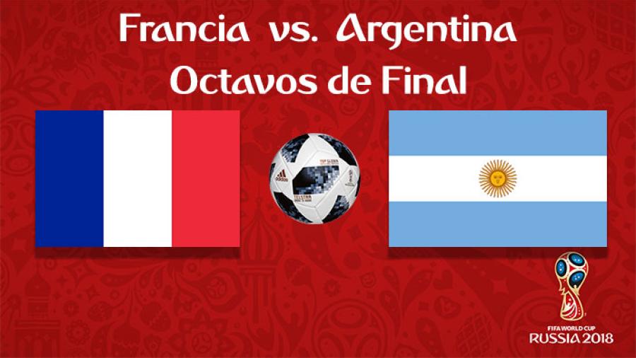 Francia y Argentina inaugurarán los octavos de final de Rusia 2018