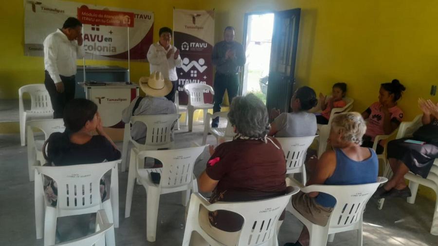 Brinda ITAVU certeza jurídica a familias de Llera