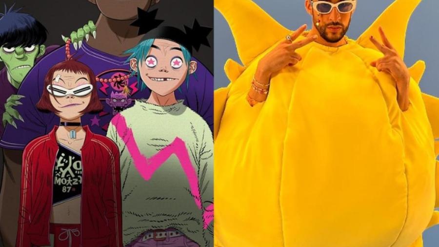 Gorillaz y Bad Bunny harán dueto cantando "Tormenta"