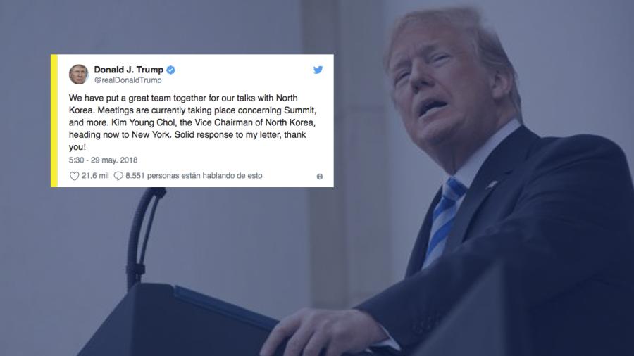 Anuncia Trump visita a EU de alto funcionario norcoreano