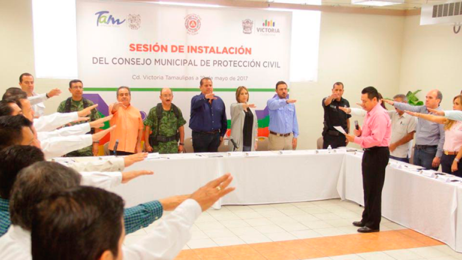 Alcalde encabeza instalación del Consejo Municipal de PC