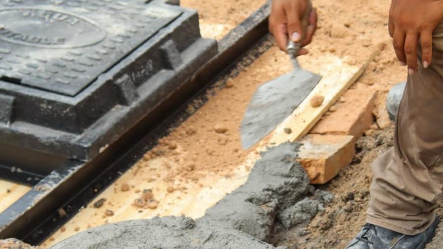 Concluyó COMAPA construcción de caja de válvulas en la colonia Anzaldúas