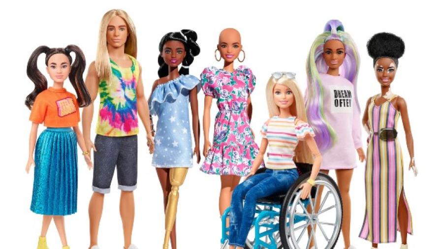 Barbie lanza línea de muñecas diversas