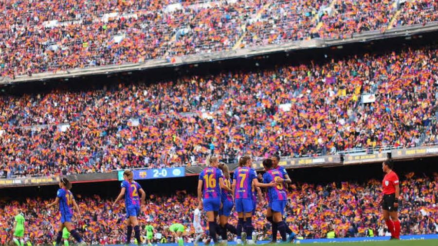 Barcelona Femenil impone nuevo récord de asistencia en el Camp Nou