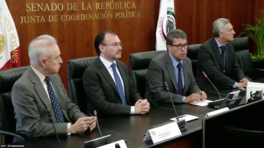 Senado tiene la &uacute;ltima palabra en ratificaci&oacute;n del USMCA: Videgaray