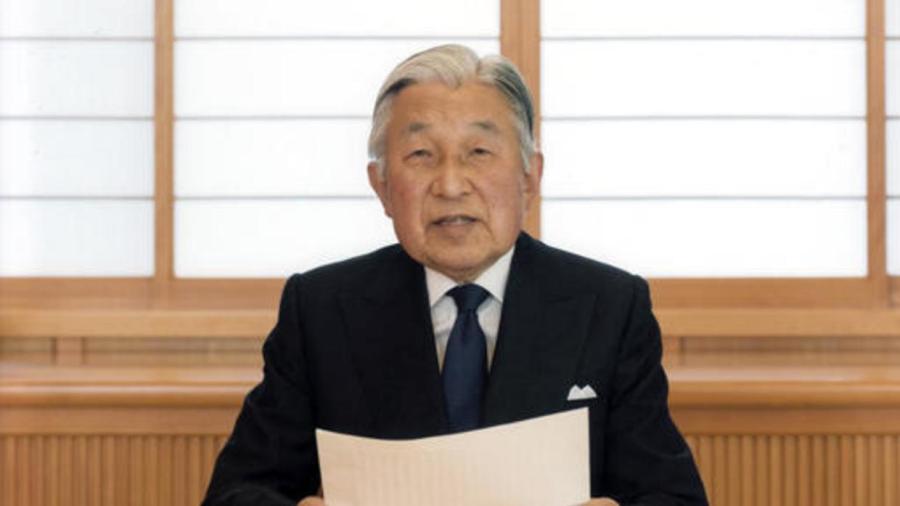 Emperador japonés abdicará el 30 de abril de 2019