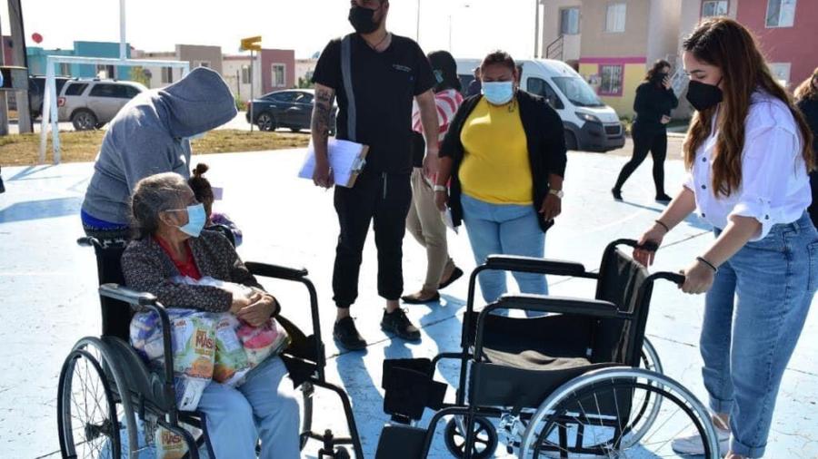 Ayuntamiento beneficia a familias del fraccionamiento Pirámides