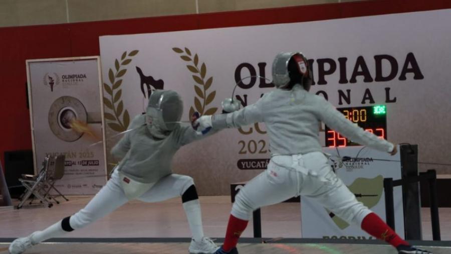 Concluye esgrima tamaulipeco su participación en Olimpiada Nacional con seis medallas
