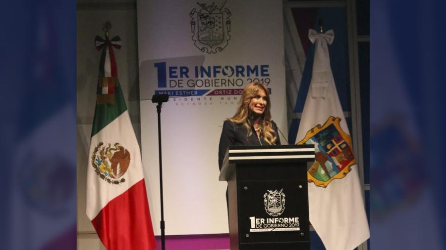 Presenta Maki Ortiz Primer Informe de Gobierno 2019