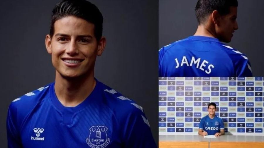 James Rodríguez ficha con el Everton 