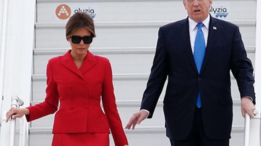 Arriba Donald Trump a Francia