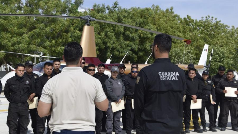 Concluye Guardia Estatal décimo bloque del Curso de Medicina Táctica Policial