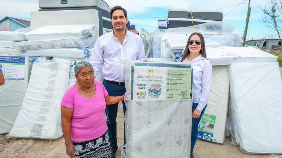 Llevó Alcalde Carlos Peña Ortiz beneficios que dan bienestar a familias reynosenses