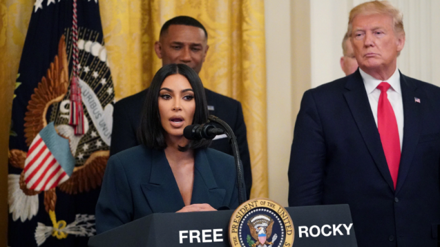 ‘Kimye’ y Trump, juntos para buscar la liberación de A$AP Rocky