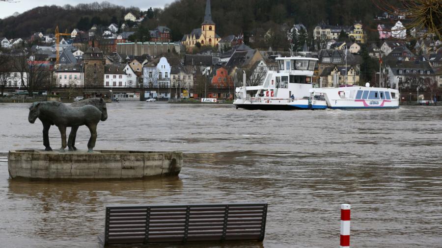 Afectan inundaciones a Alemania