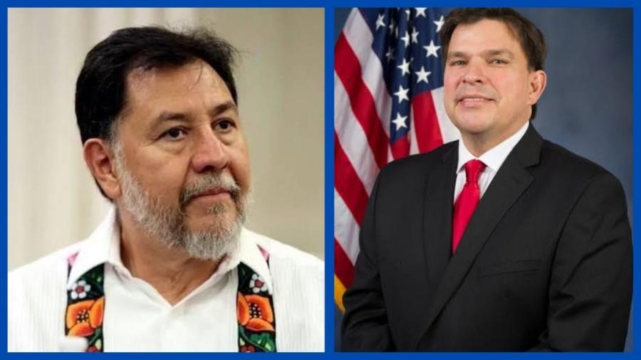 Noroña responde a legislador de EEUU que solicitó revocar visas a diputados mexicanos por amistad con Rusia