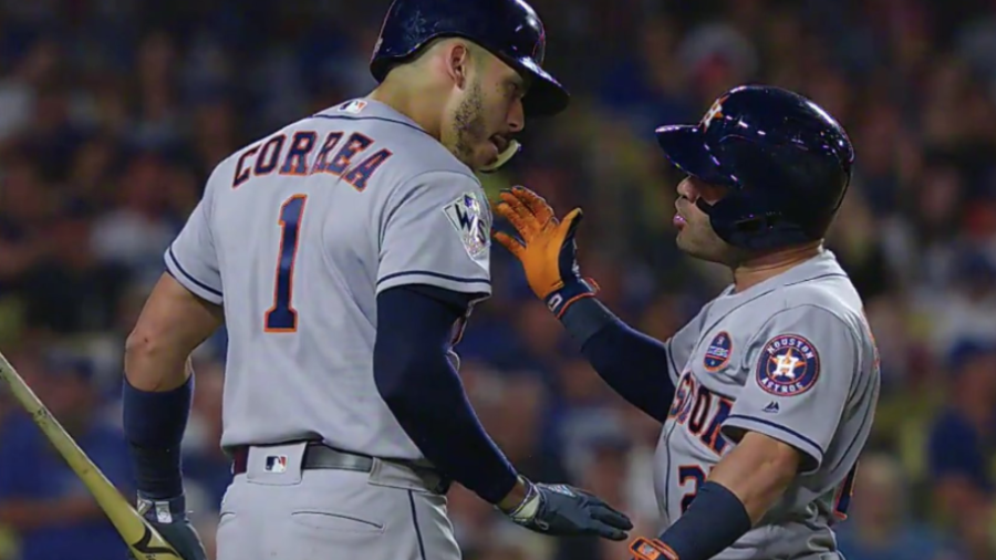 Astros vencen a Dodgers y empatan la Serie Mundial