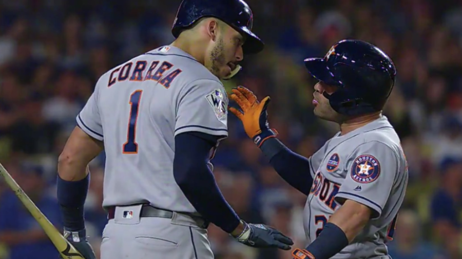 Astros vencen a Dodgers y empatan la Serie Mundial 