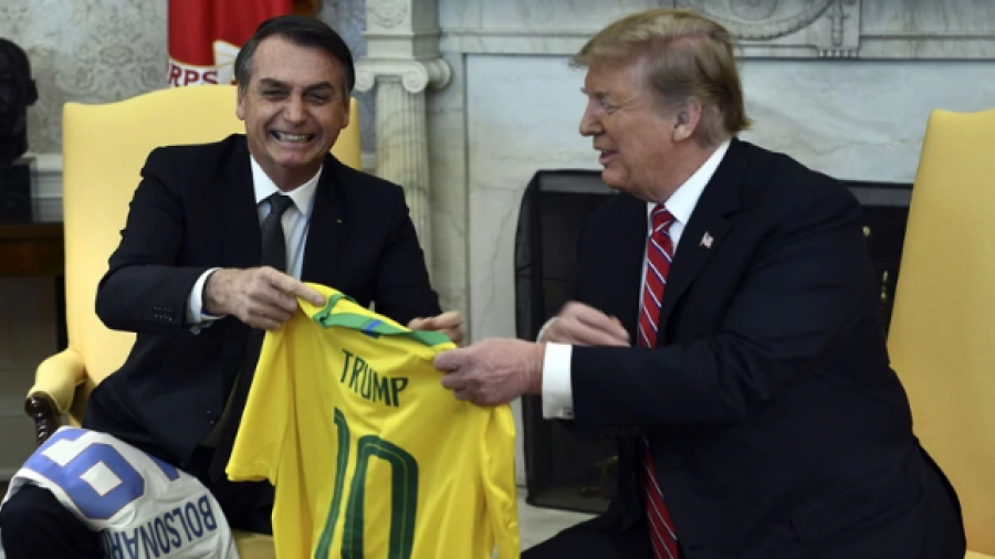 Trump y Bolsonaro se reúnen en la Casa Blanca
