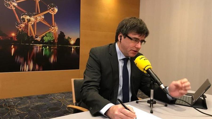 Puigdemont defiende poder gobernar desde Bruselas