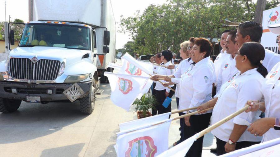 Realizan en Tampico primer envío de Residuos Caseros Peligrosos