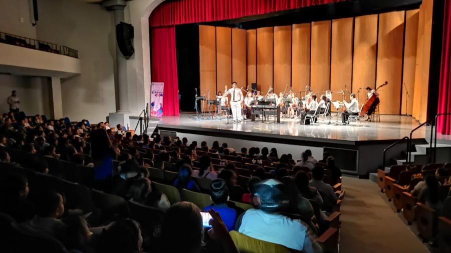 Presenta SECUDE Municipal concierto didáctico  en el marco del 6to. Festival “Bebeleche”