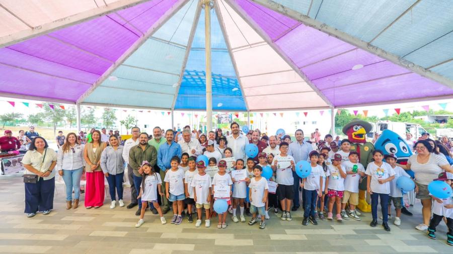 Promueve Alcalde Carlos Peña Ortiz conciencia ambiental en niños con "Mis Vacaciones en la Biblioteca"