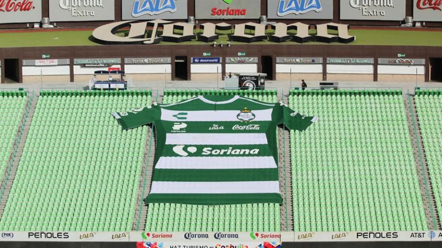 Ocho elementos del Santos Laguna, positivos en COVID-19